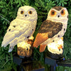 LED Garden Owl Solar Lights Patio Yard Lawn Waterproof Stake Lamp