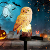 LED Garden Owl Solar Lights Patio Yard Lawn Waterproof Stake Lamp