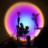 Rainbow Sunset Light Projector